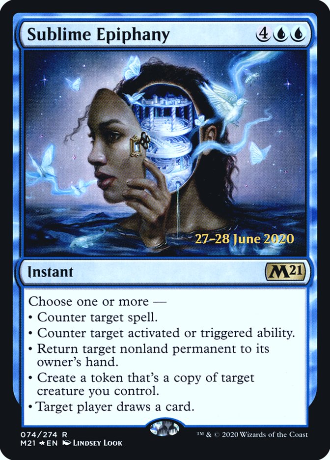 Sublime Epiphany  [Core Set 2021 Prerelease Promos] | Enigma On Main