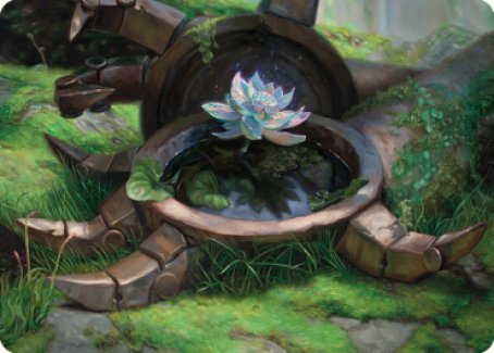 Timeless Lotus Art Card [Dominaria United Art Series] | Enigma On Main