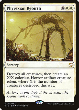 Phyrexian Rebirth [Commander 2018] | Enigma On Main