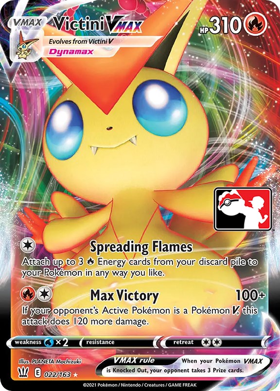 Victini VMAX (022/163) [Prize Pack Series One] | Enigma On Main