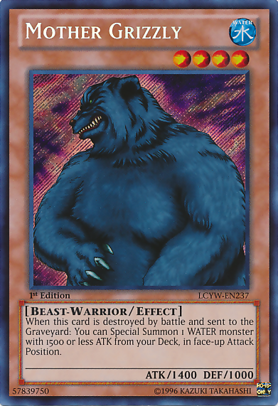 Mother Grizzly [LCYW-EN237] Secret Rare | Enigma On Main