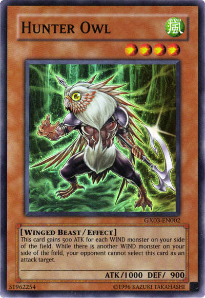 Hunter Owl [GX03-EN002] Super Rare | Enigma On Main