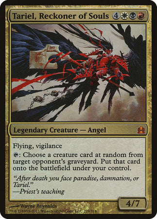 Tariel, Reckoner of Souls (Oversized) [Commander 2011 Oversized] | Enigma On Main