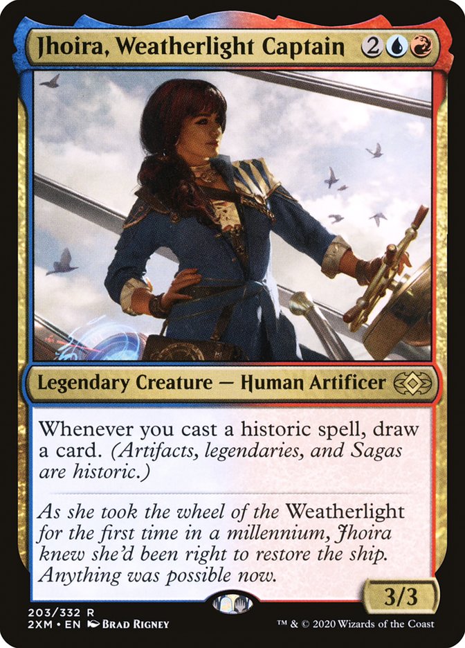 Jhoira, Weatherlight Captain [Double Masters] | Enigma On Main