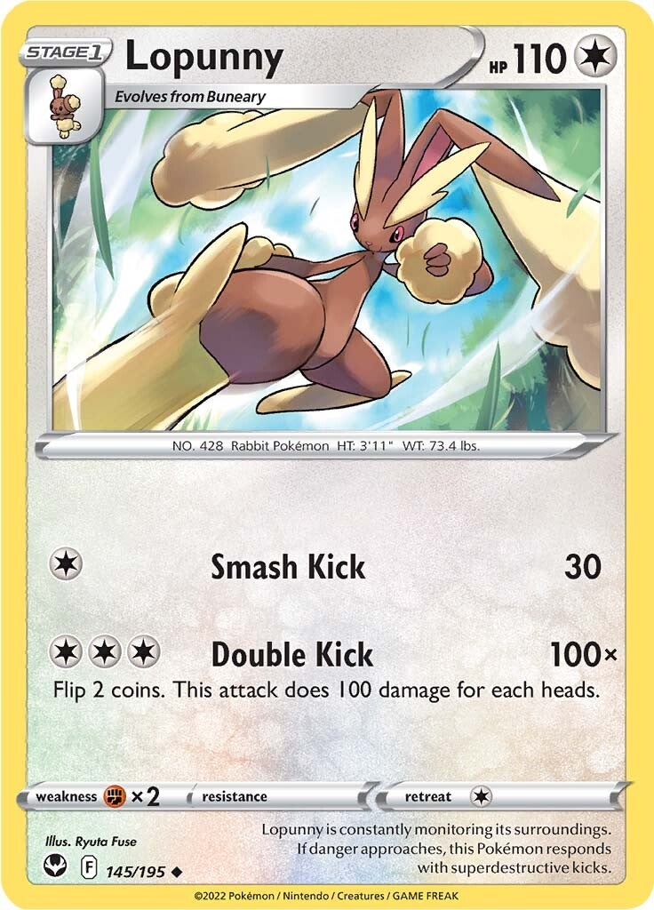 Lopunny (145/195) [Sword & Shield: Silver Tempest] | Enigma On Main