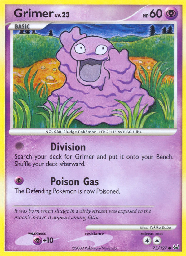 Grimer (75/127) [Platinum: Base Set] | Enigma On Main