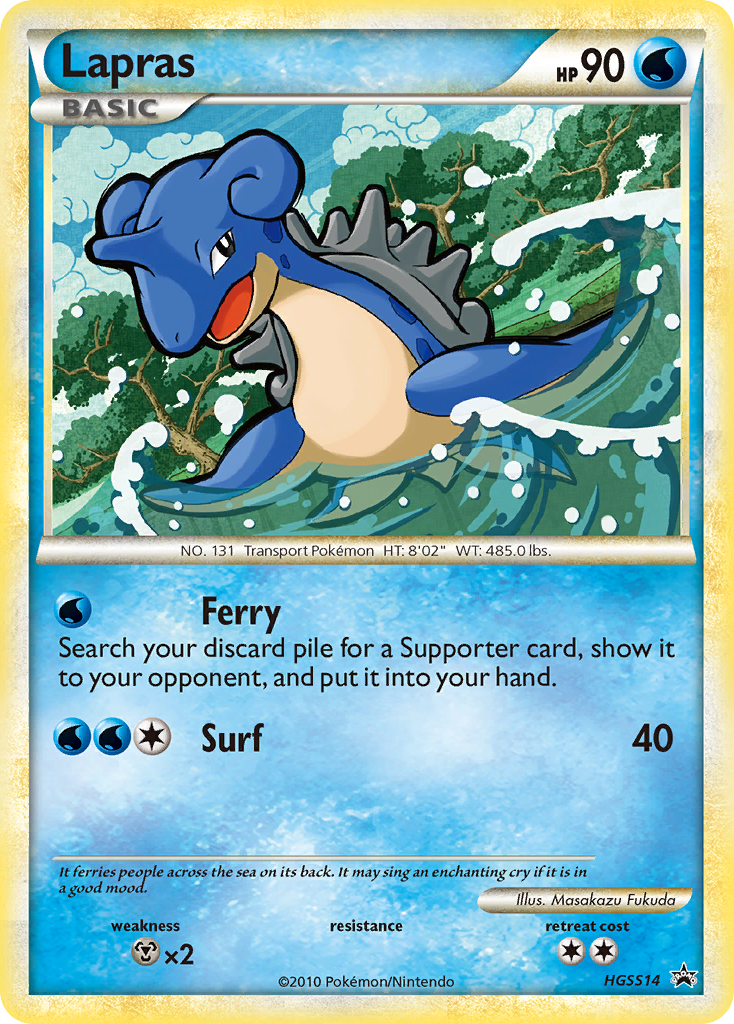 Lapras (HGSS14) [HeartGold & SoulSilver: Black Star Promos] | Enigma On Main