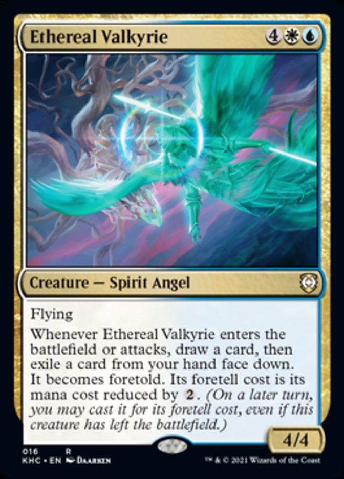 Ethereal Valkyrie [Kaldheim Commander] | Enigma On Main
