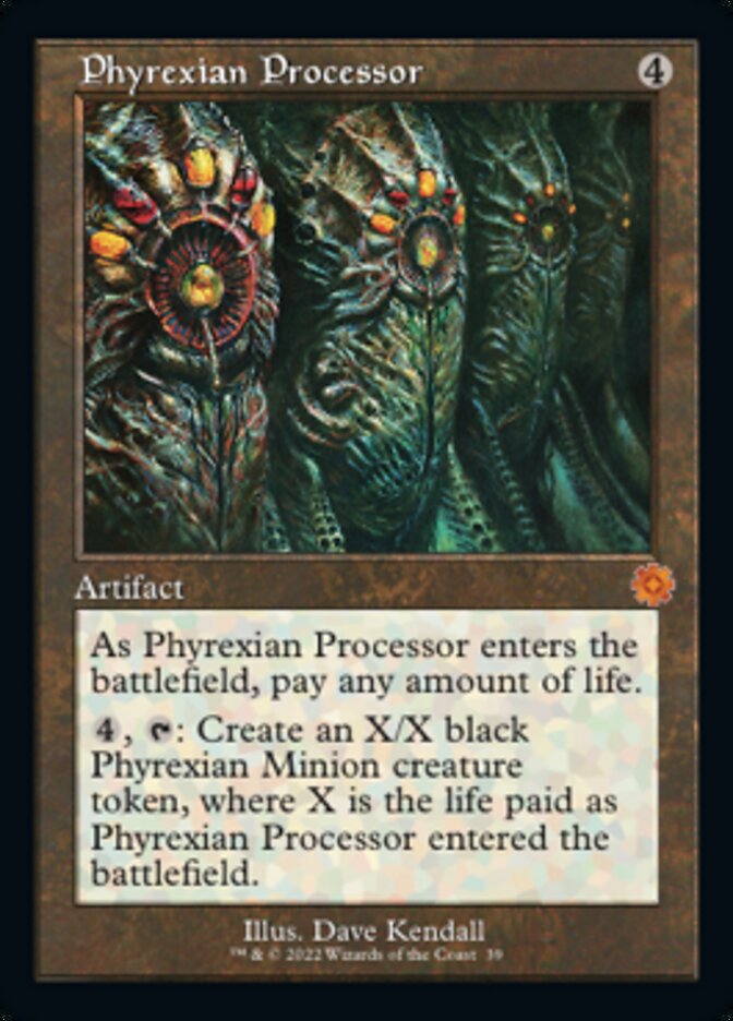 Phyrexian Processor (Retro) [The Brothers' War Retro Artifacts] | Enigma On Main