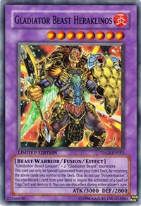 Gladiator Beast Heraklinos [The Duelist Genesis] [TDGS-ENSE2] | Enigma On Main