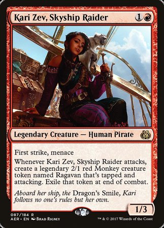 Kari Zev, Skyship Raider [Aether Revolt] | Enigma On Main