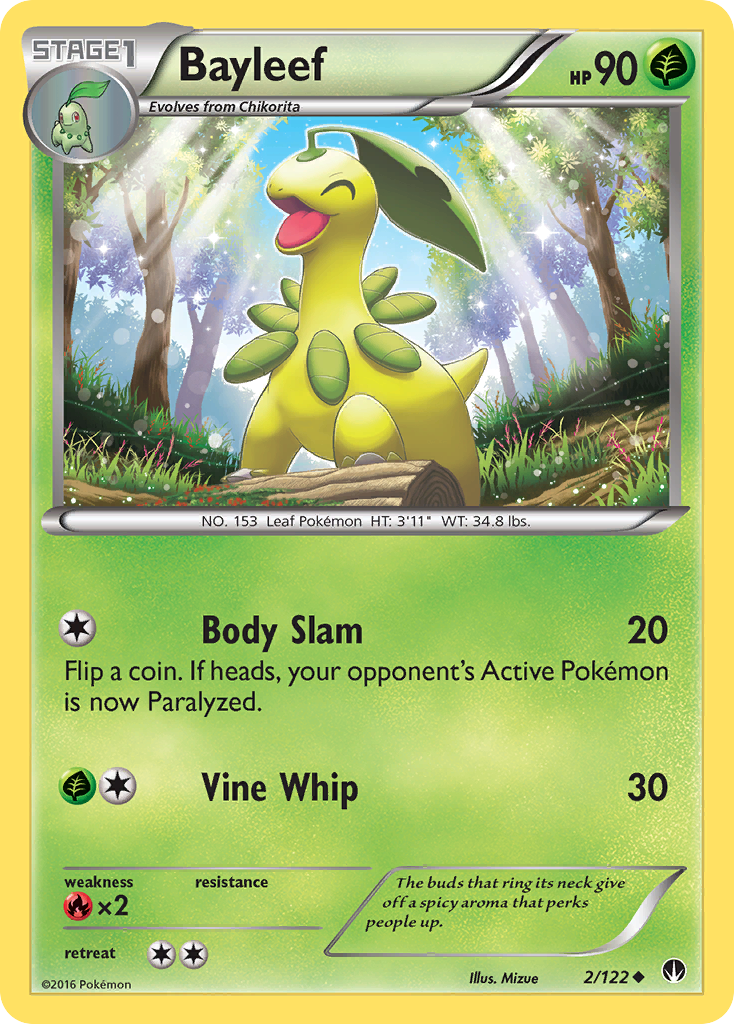 Bayleef (2/122) [XY: BREAKpoint] | Enigma On Main