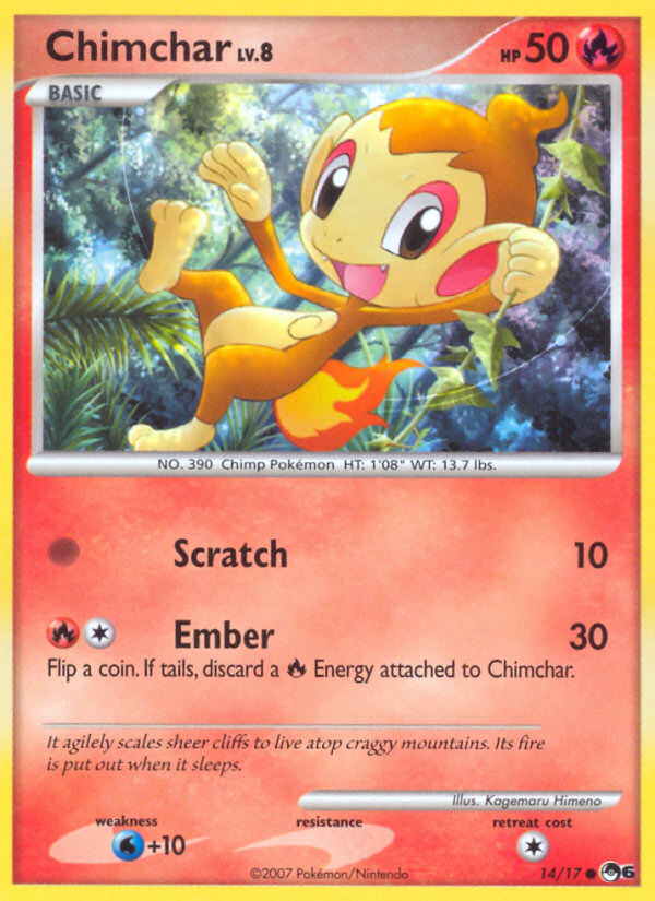 Chimchar (14/17) [POP Series 6] | Enigma On Main