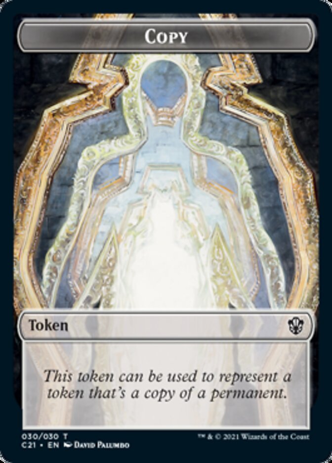 Copy // Fractal Token [Commander 2021 Tokens] | Enigma On Main