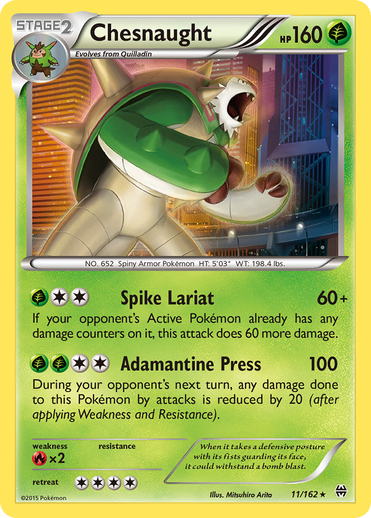 Chesnaught (11/162) [XY: BREAKthrough] | Enigma On Main