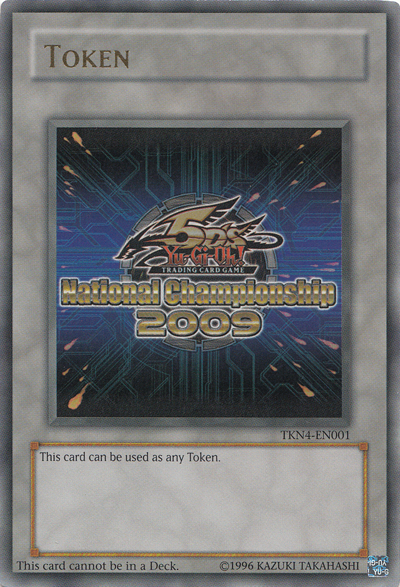 Yu-Gi-Oh 5D's 2009 National Championship Token [TKN4-EN001] Ultra Rare | Enigma On Main