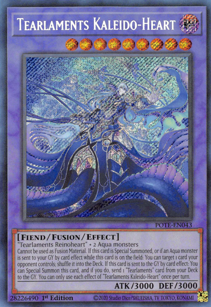 Tearlaments Kaleido-Heart [POTE-EN043] Secret Rare | Enigma On Main