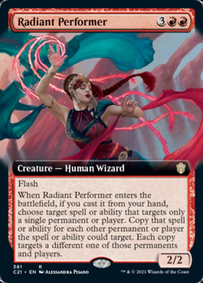 Radiant Performer (Extended) [Commander 2021] | Enigma On Main