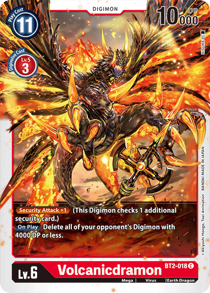 Volcanicdramon [BT2-018] [Release Special Booster Ver.1.0] | Enigma On Main