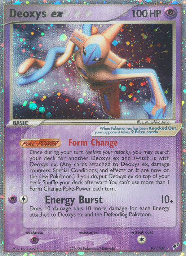 Deoxys ex (97/107) [EX: Deoxys] | Enigma On Main