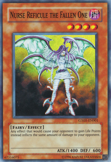 Nurse Reficule the Fallen One [GX05-EN001] Super Rare | Enigma On Main