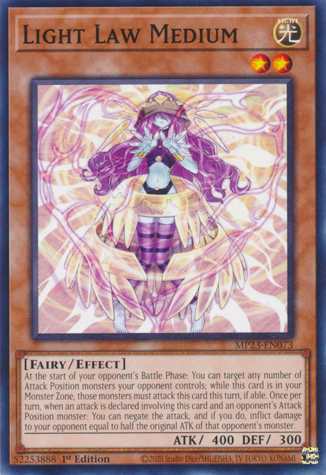 Light Law Medium [MP23-EN073] Common | Enigma On Main