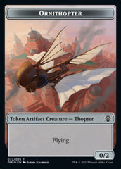 Phyrexian // Ornithopter Double-sided Token [Dominaria United Tokens] | Enigma On Main