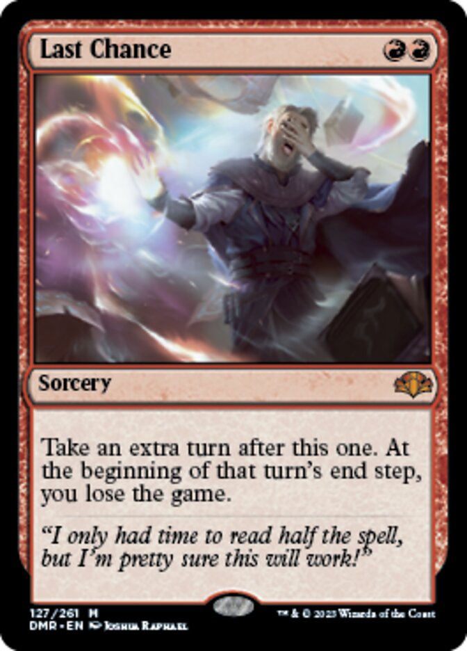Last Chance [Dominaria Remastered] | Enigma On Main