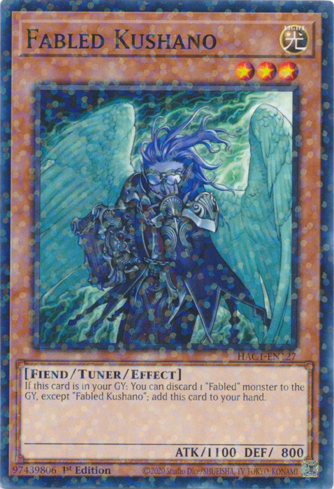 Fabled Kushano (Duel Terminal) [HAC1-EN127] Common | Enigma On Main