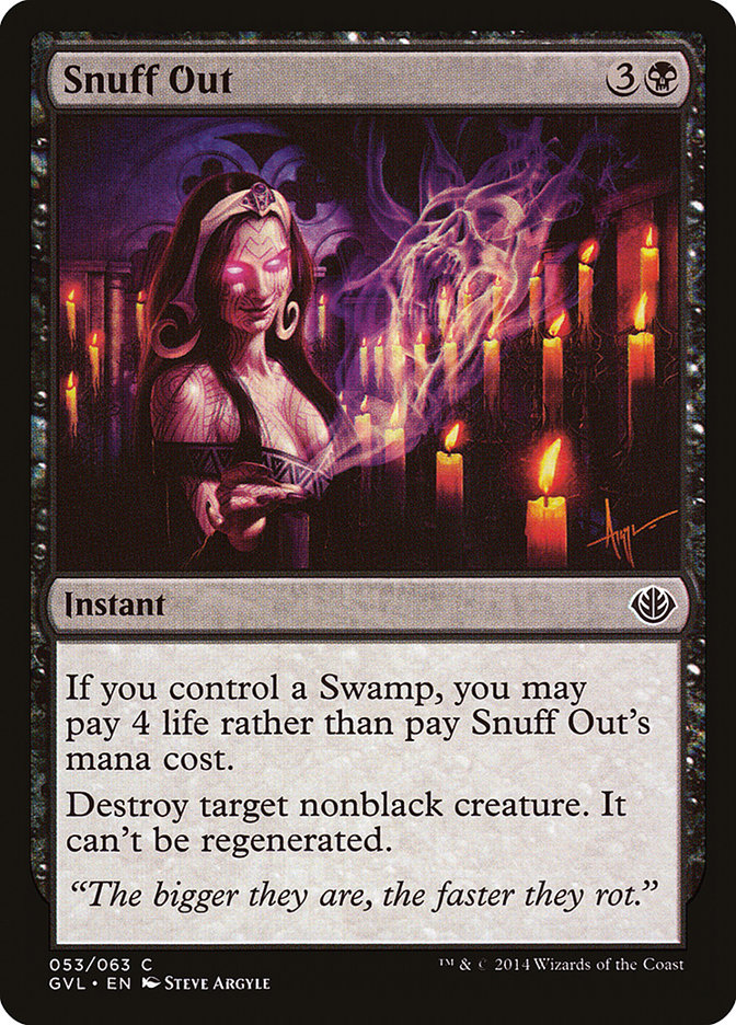 Snuff Out (Garruk vs. Liliana) [Duel Decks Anthology] | Enigma On Main