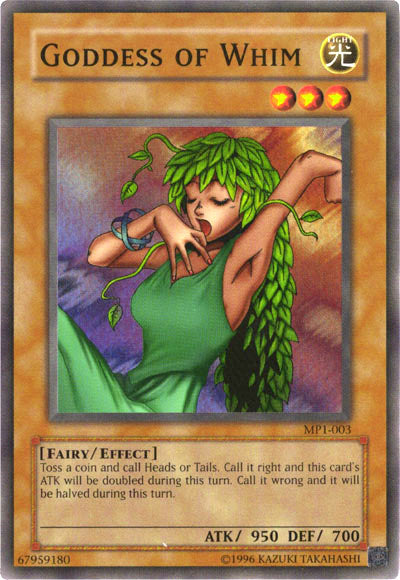 Goddess of Whim [MP1-003] Super Rare | Enigma On Main