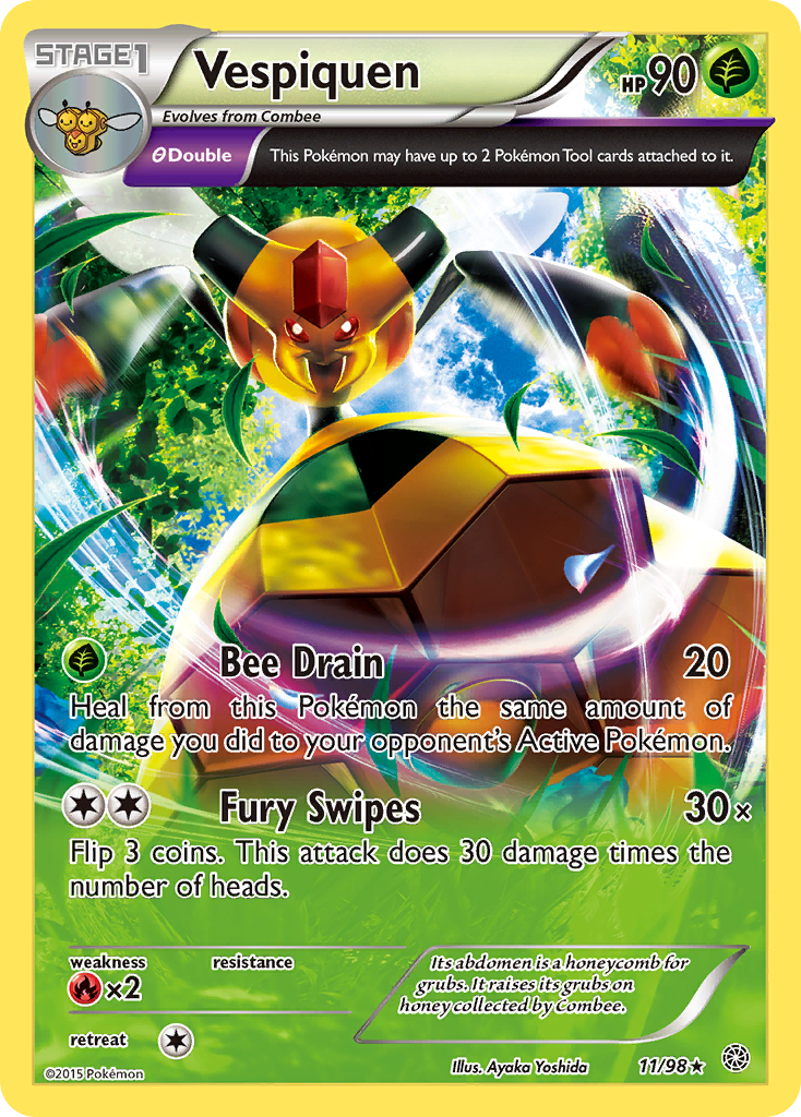 Vespiquen (11/98) [XY: Ancient Origins] | Enigma On Main