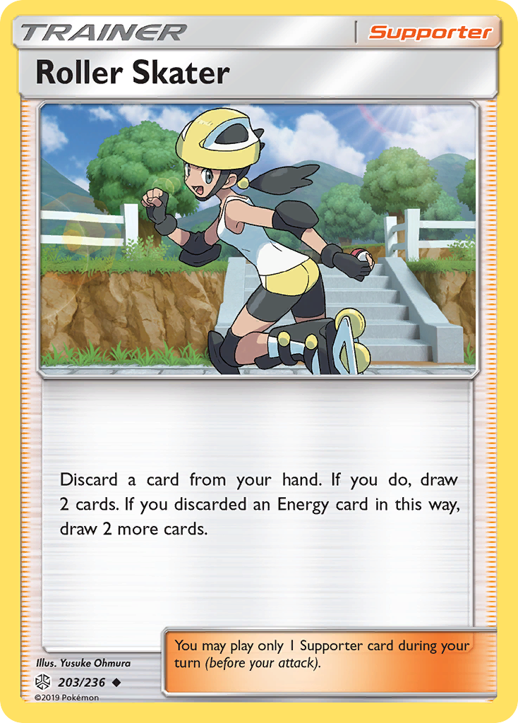 Roller Skater (203/236) [Sun & Moon: Cosmic Eclipse] | Enigma On Main