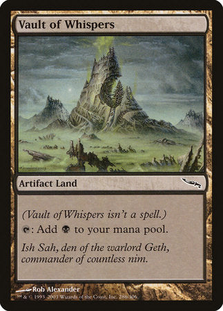 Vault of Whispers [Mirrodin] | Enigma On Main