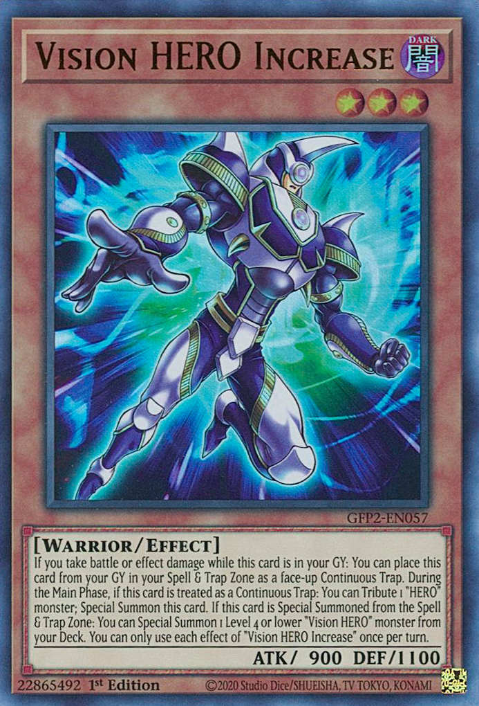 Vision HERO Increase [GFP2-EN057] Ultra Rare | Enigma On Main