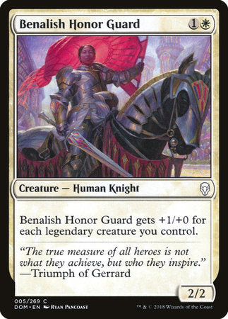 Benalish Honor Guard [Dominaria] | Enigma On Main