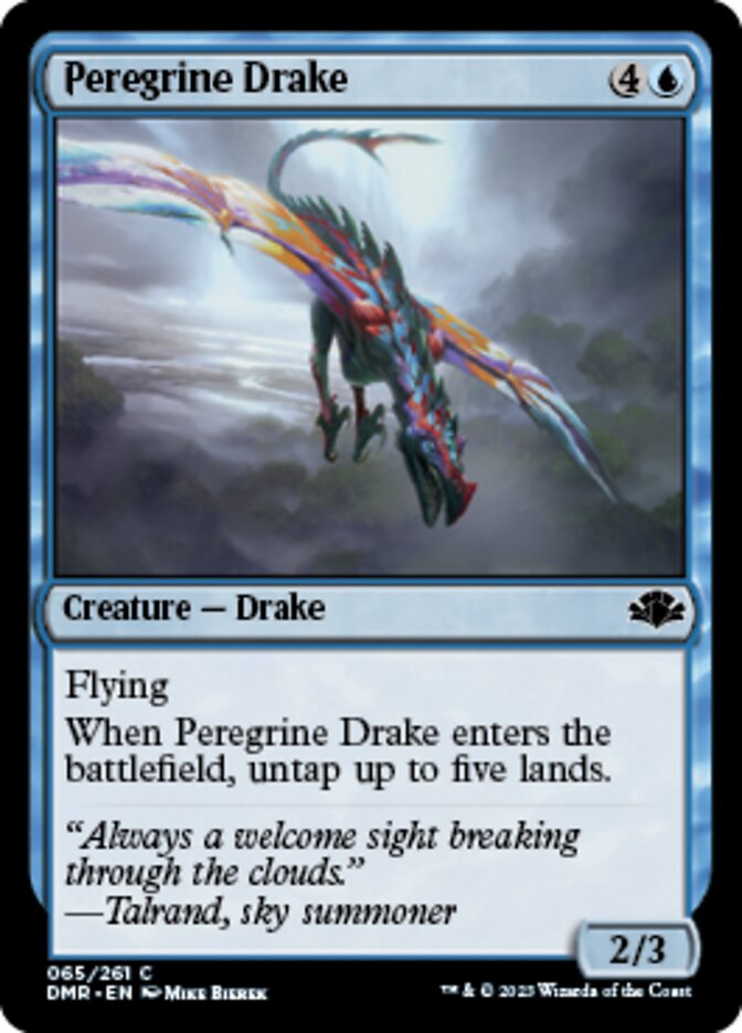 Peregrine Drake [Dominaria Remastered] | Enigma On Main