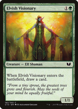 Elvish Visionary [Commander 2015] | Enigma On Main