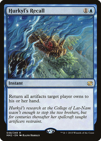 Hurkyl's Recall [Modern Masters 2015] | Enigma On Main