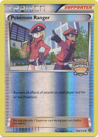 Pokemon Ranger (104/114) (Championship Promo) [XY: Steam Siege] | Enigma On Main