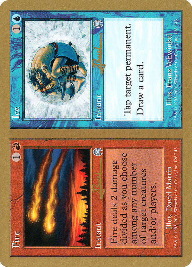 Fire // Ice (Antoine Ruel) [World Championship Decks 2001] | Enigma On Main