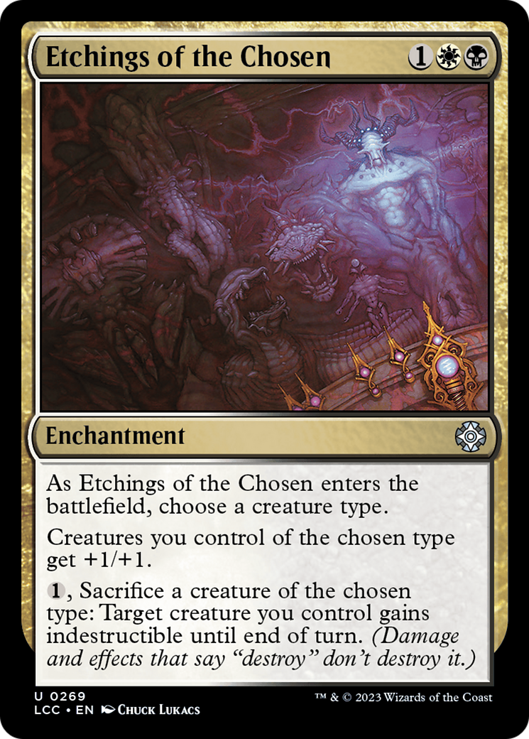 Etchings of the Chosen [The Lost Caverns of Ixalan Commander] | Enigma On Main