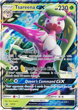 Tsareena GX (SM56) (Jumbo Card) [Sun & Moon: Black Star Promos] | Enigma On Main