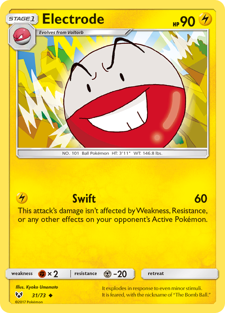 Electrode (31/73) [Sun & Moon: Shining Legends] | Enigma On Main