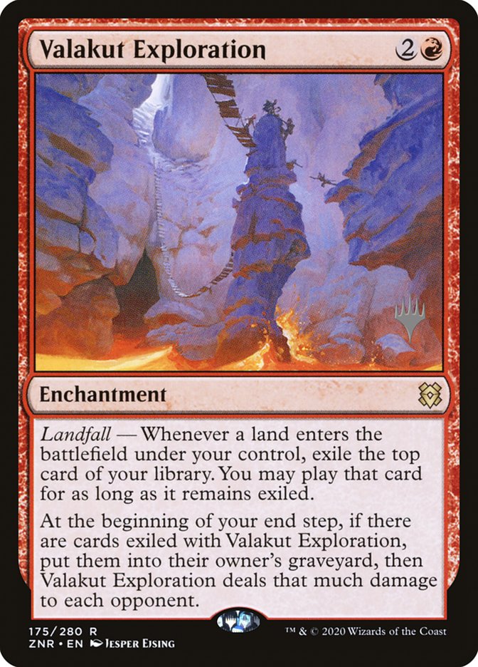 Valakut Exploration (Promo Pack) [Zendikar Rising Promos] | Enigma On Main