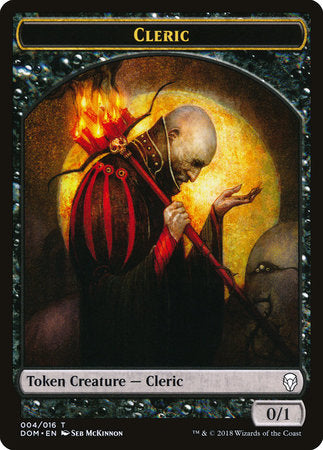 Cleric Token [Dominaria Tokens] | Enigma On Main