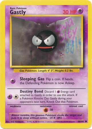 Gastly (50/102) [Base Set Unlimited] | Enigma On Main