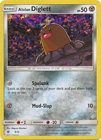 Alolan Diglett (9/12) [McDonald's Promos: 2017 Collection] | Enigma On Main