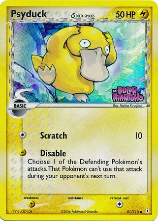 Psyduck (81/110) (Delta Species) (Stamped) [EX: Holon Phantoms] | Enigma On Main