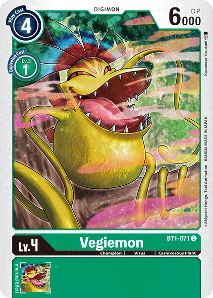 Vegiemon [BT1-071] [Release Special Booster Ver.1.0] | Enigma On Main